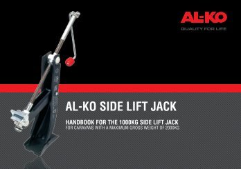 1000 kg Side Lift Jack - AL-KO