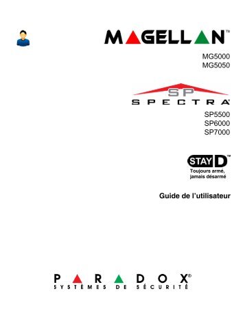 Guide de l'utilisateur : Magellan et Spectra SP - Groupe Integral