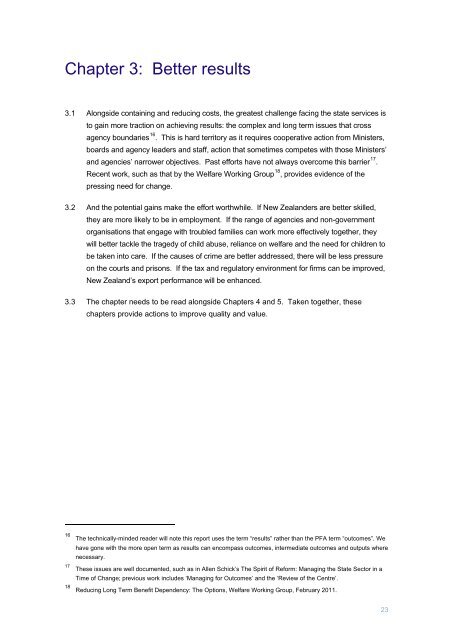Better Public Services Advisory Group Report - November 2011
