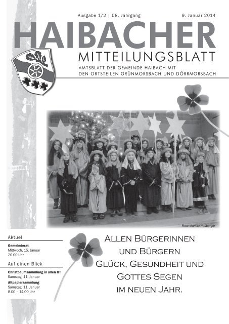 MITTEILUNGSBLATT - Haibach