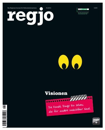 regjo Südostniedersachsen - Heft IV 2013 - Visionen