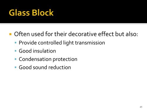 Basic Construction Materials - Icee.usm.edu