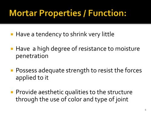 Basic Construction Materials - Icee.usm.edu