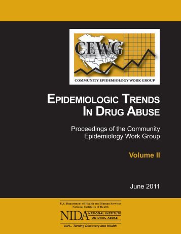 CEWG June 2011 Volume II Epidemiologic Trends in Drug Abuse