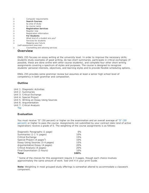 Philosophy (PHIL) 252 Critical Thinking (Revision 7)