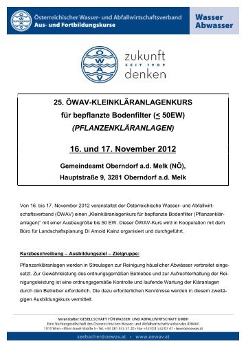 Programm - Wasserland Steiermark