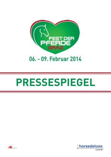 Pressespiegel Fest der Pferde Graz 2014