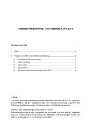 Software Engineering - Der Software Life Cycle - W3service.net