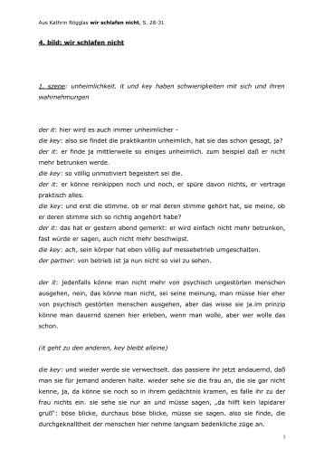 ">"wir schlafen nicht" (Textauszug) (pdf) - dramagraz