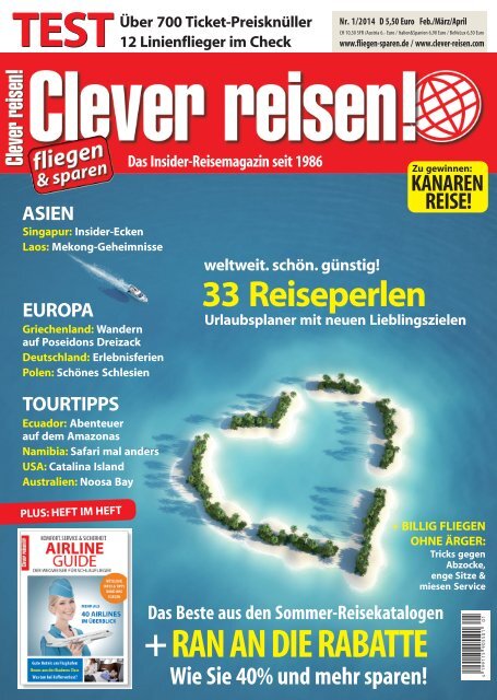 Clever reisen! Ausgabe 1/2014