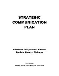 strategic communication plan - National School Public Relations ...