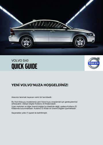 S40 Quick Guide w620 version B Sv.fm - ESD - Volvo