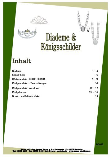 Diademe 4-2013 - weyer-stadtlohn.de