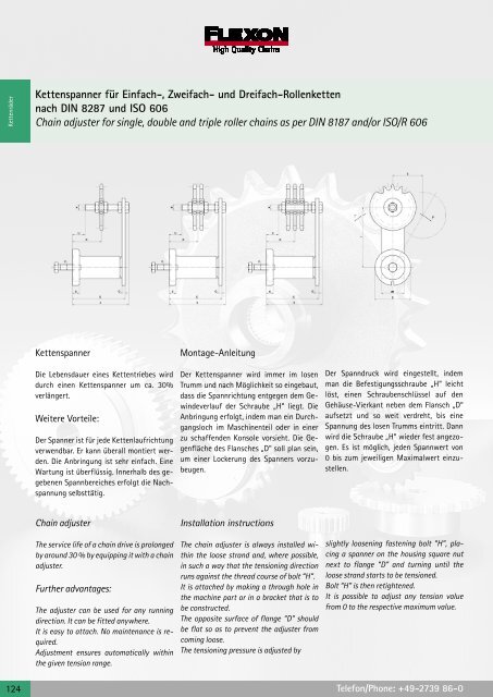 Download FLEXON KettenrÃ¤der + ZubehÃ¶r