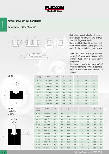 Download FLEXON KettenrÃ¤der + ZubehÃ¶r