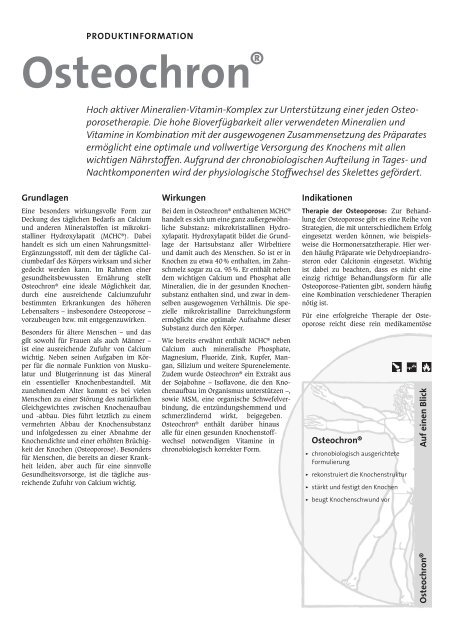 Osteochron® - VitaBasix