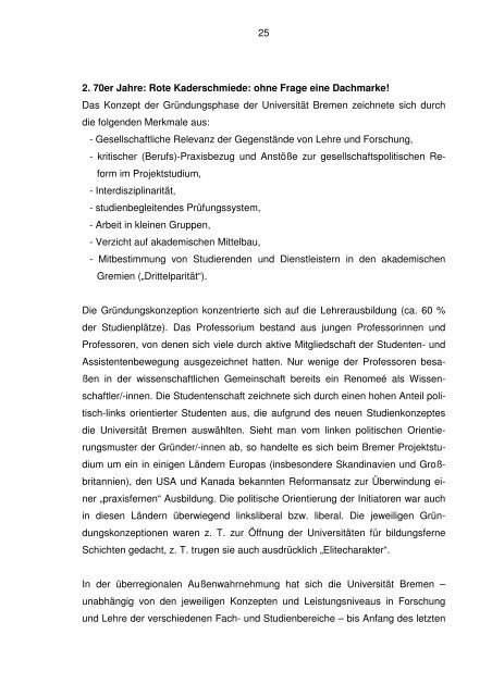 Hochschulmarketing - Centrum für Hochschulentwicklung