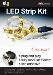 LED Flex Connect Kit - European Lamp Group