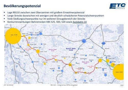 Integriertes ÖPNV-Angebot auf dem Korridor der RB-Linie ... - VVO