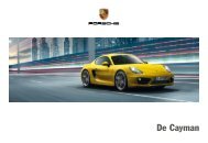 De nieuwe Cayman - Porsche