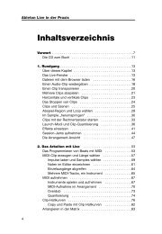 Inhaltsverzeichnis - PPVMedien