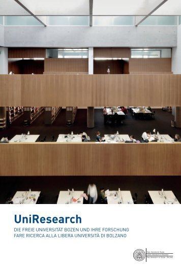 UniResearch - Freie Universität Bozen