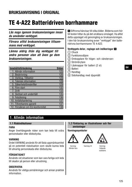 TE 4-A22 - Hilti