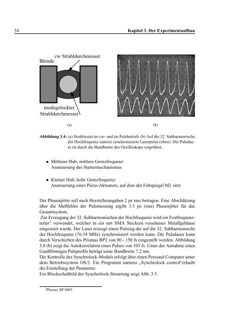 Aufbau einer gepulsten Quelle polarisierter Elektronen - Institut fÃ¼r ...