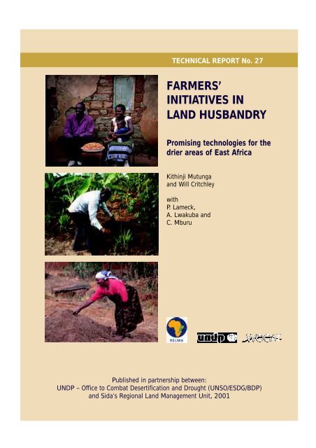 Farmers' initiatives in land husbandry: promising ... - Prolinnova