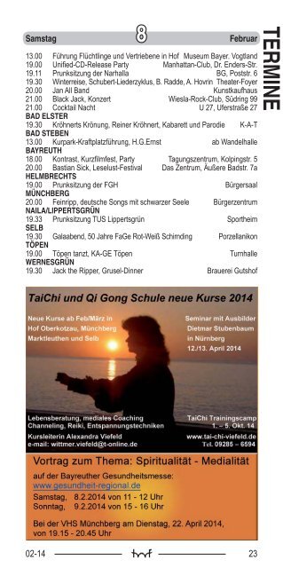 HP 02/2014 - Hof Programm