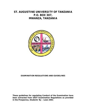 Examinations rules - Saint Augustine University of Tanzania