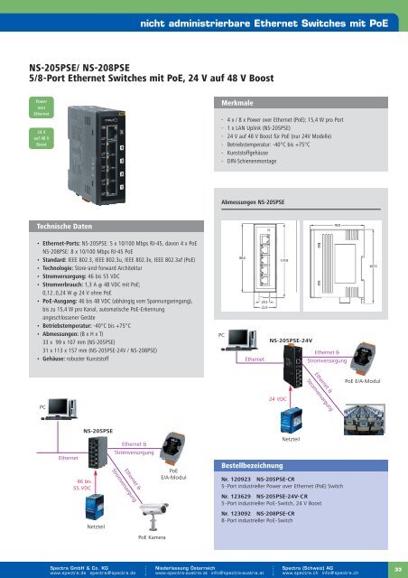 Industrielle Kommunikation - Spectra Computersysteme GmbH