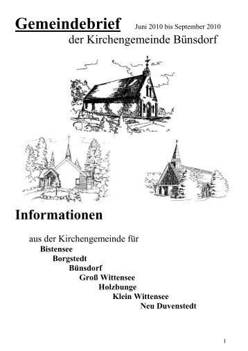 802 kb - Kirchengemeinde BÃ¼nsdorf