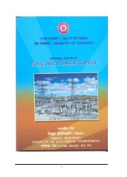 Electric Power Supply - Indian Railways Institute of Electrical ...