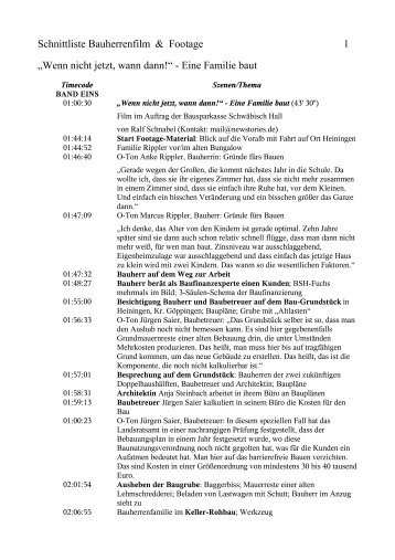Bauherrenfilm Magazine
