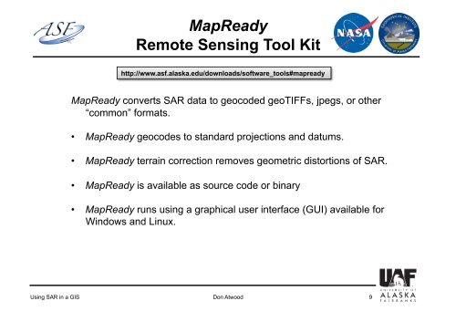 Introduction to SAR - ORNL DAAC