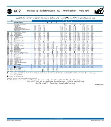 602 (Mainburg) Rudelzhausen - Au - Attenkirchen