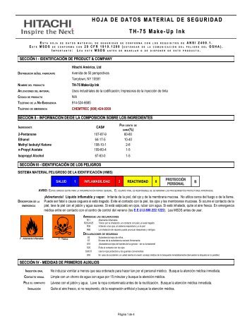 TH-75 - Hitachi America, Ltd.