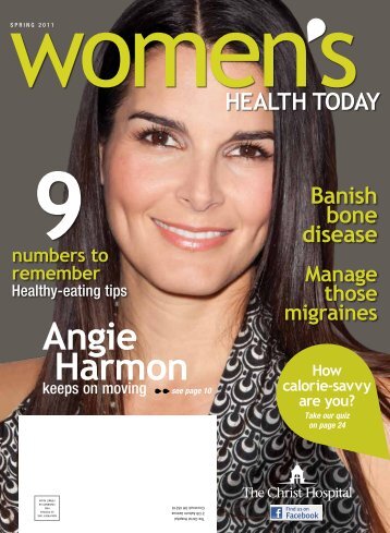 Angie Harmon - Women's Health Experience