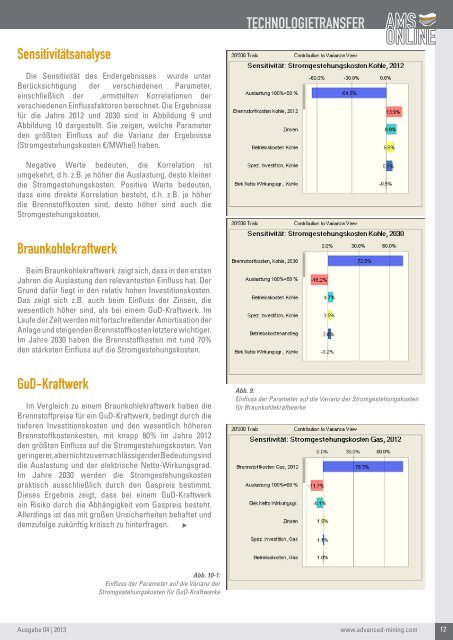 Bissendorf, November 2013 - Advanced Mining Solutions