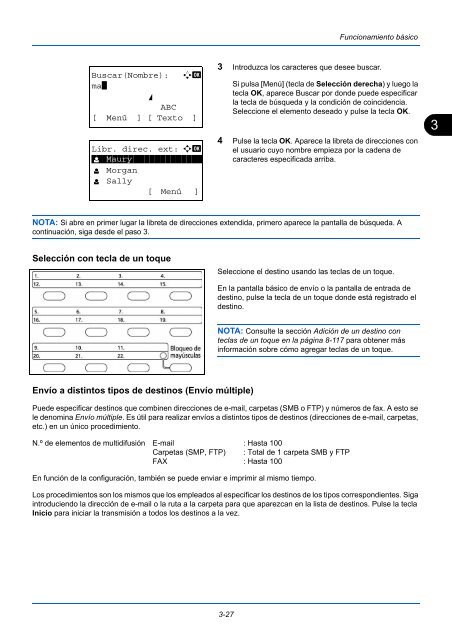 MANuAl De INStruCCIoNeS - Utax