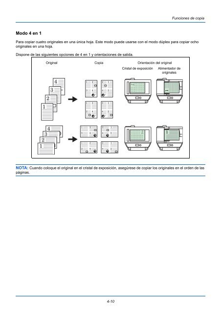 MANuAl De INStruCCIoNeS - Utax