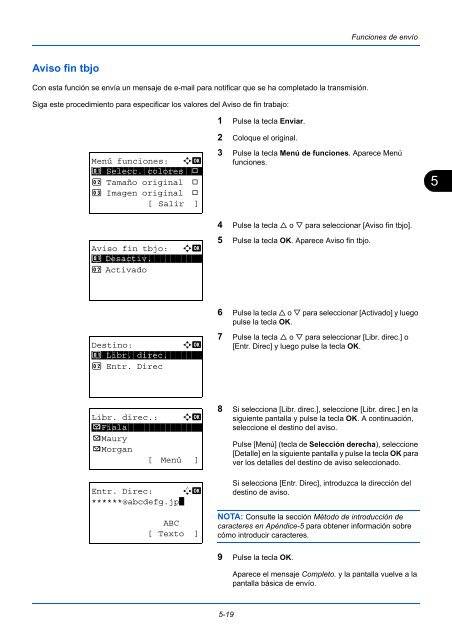 MANuAl De INStruCCIoNeS - Utax