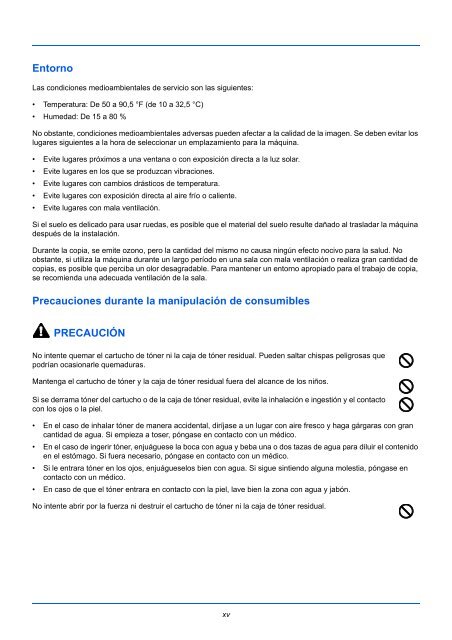 MANuAl De INStruCCIoNeS - Utax