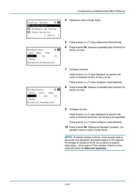 MANuAl De INStruCCIoNeS - Utax