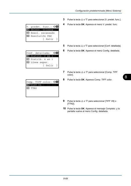 MANuAl De INStruCCIoNeS - Utax