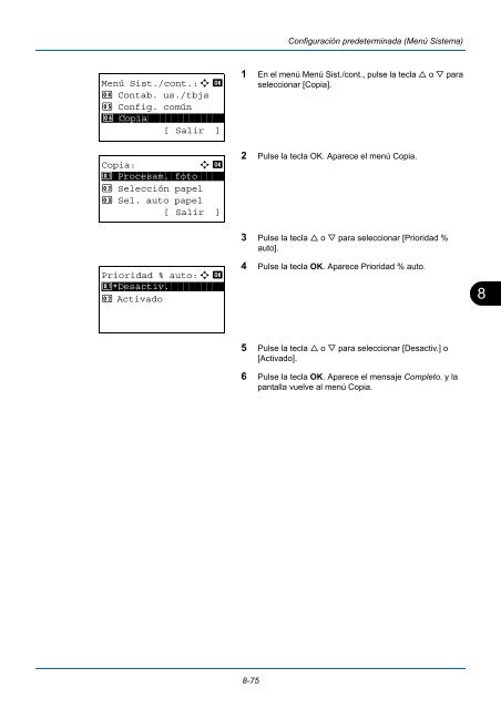 MANuAl De INStruCCIoNeS - Utax