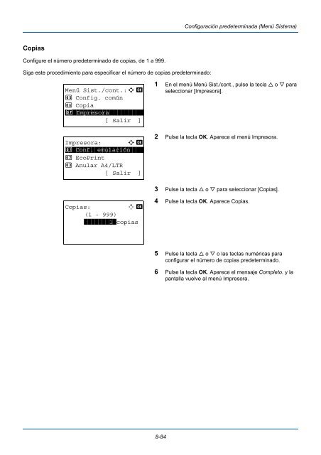 MANuAl De INStruCCIoNeS - Utax