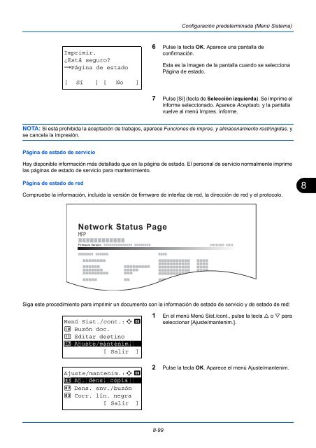 MANuAl De INStruCCIoNeS - Utax