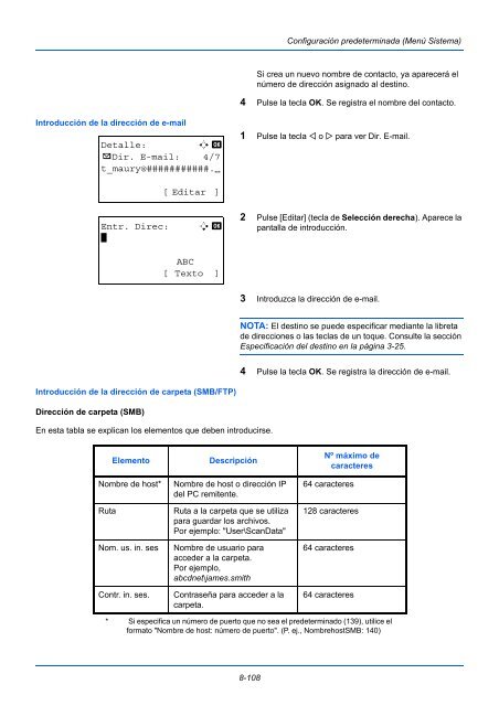 MANuAl De INStruCCIoNeS - Utax